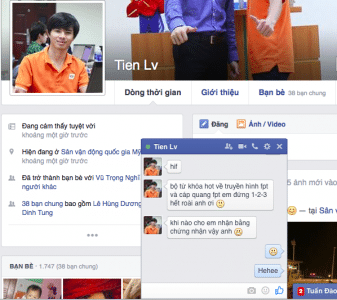 Ý kiến phản hồi của học viên Tiến FPT
