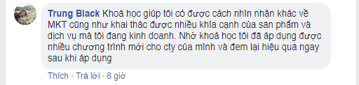 Ý kiến học viên Trung Black