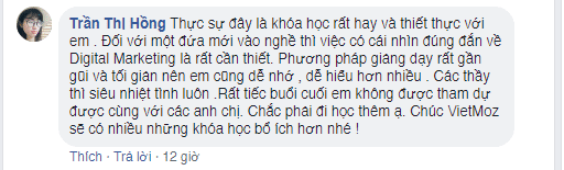 Ý kiến học viên Trần Thị Hồng