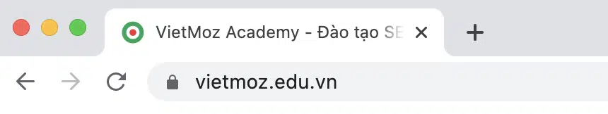 Page title trên trình duyệt