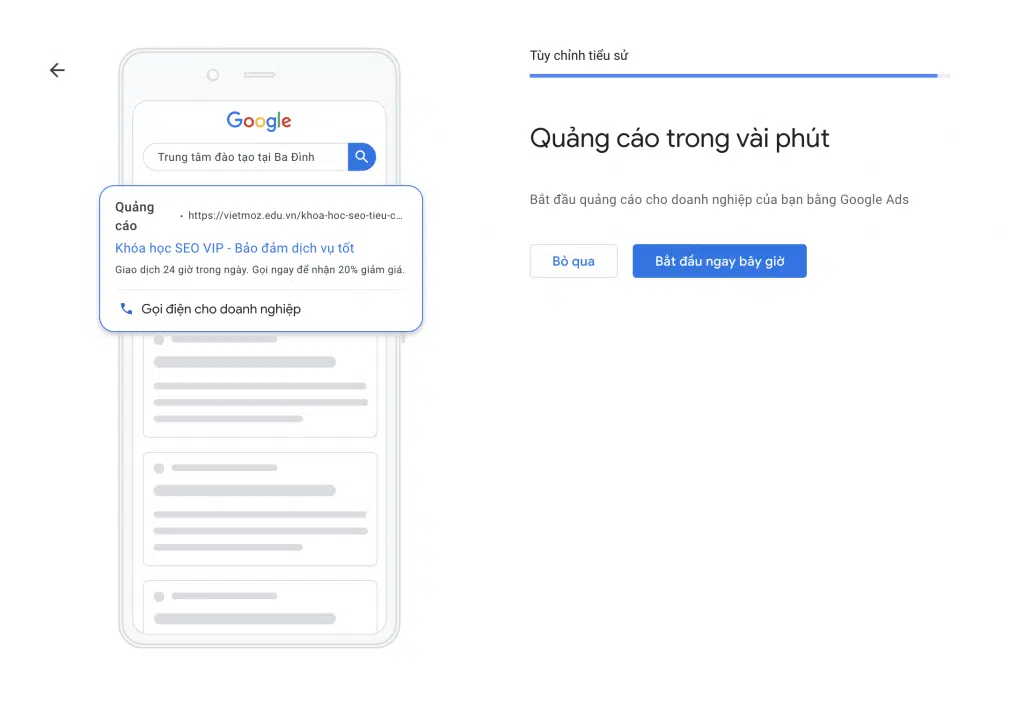 Quảng cáo bản đồ