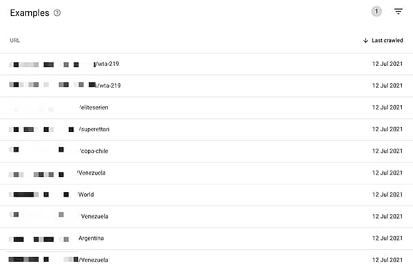 Xác thực với các báo cáo về phạm vi của Google Search Console (GSC)