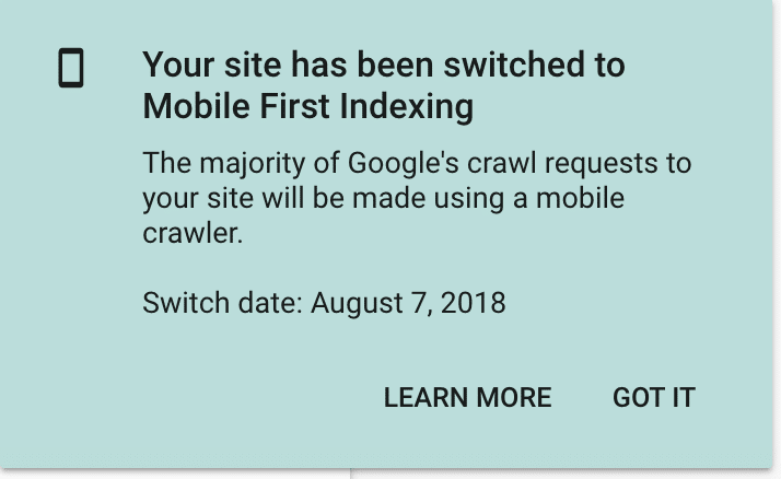  Bạn có thể kiểm tra xem trang web của mình có được Mobile-First Indexing hay không