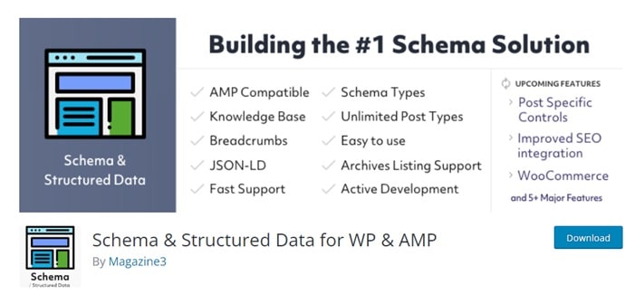 Schema & Structured Data for WP & AMP 