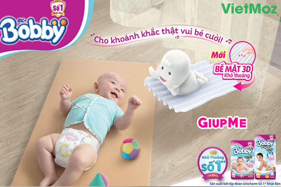 Chiến lược Marketing của tã giấy Bobby