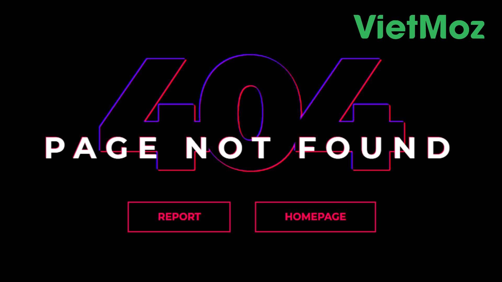 VietMoz - tại sao trang 404 lại quan trọng cho seo