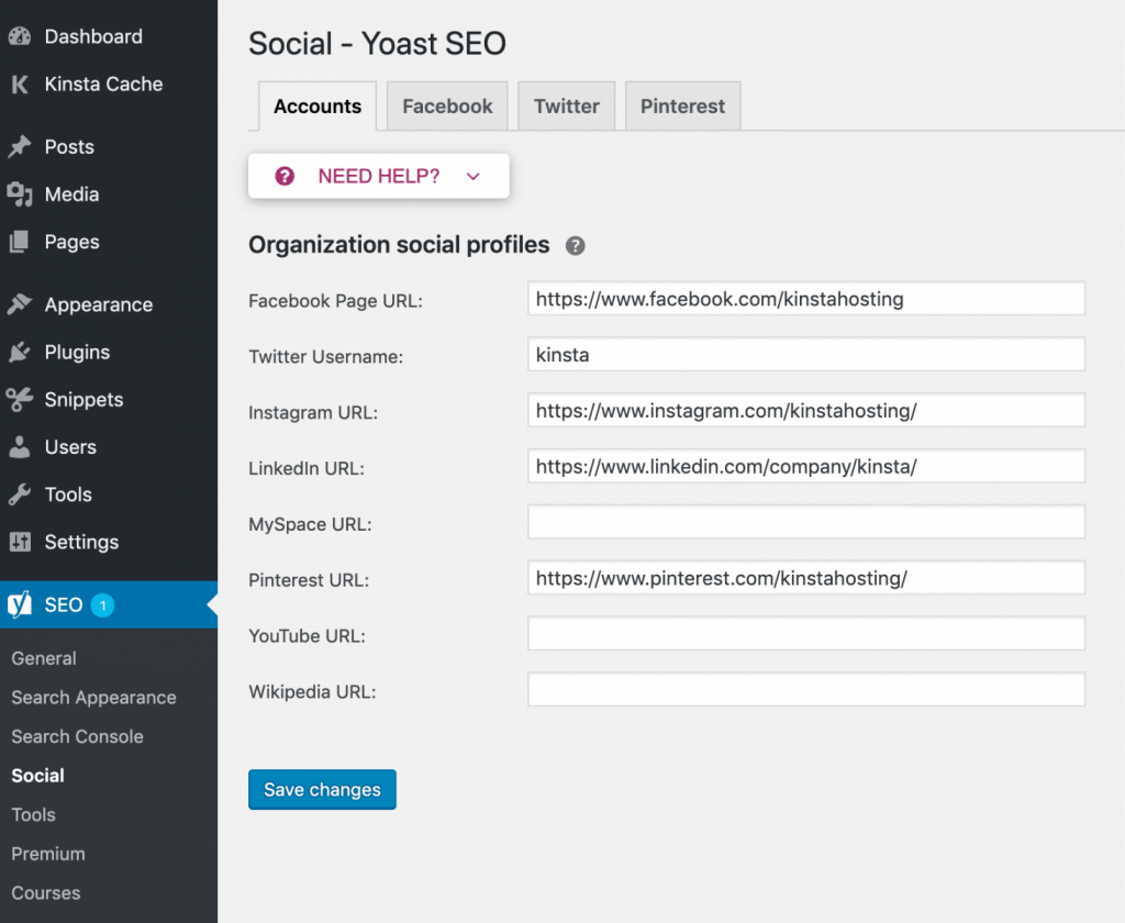 tính năng trong yoast seo
