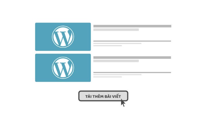 pagination "tải thêm bài viết"