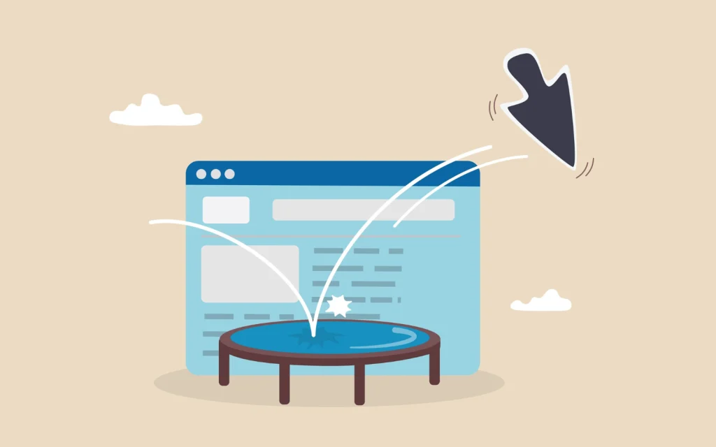 Bounce rate trong SEO phản ánh mức độ phù hợp search intent